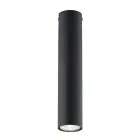 Emibig Deckenleuchte Tecno Stahl Schwarz | Geeignet für 1x GU10 - Max 8W